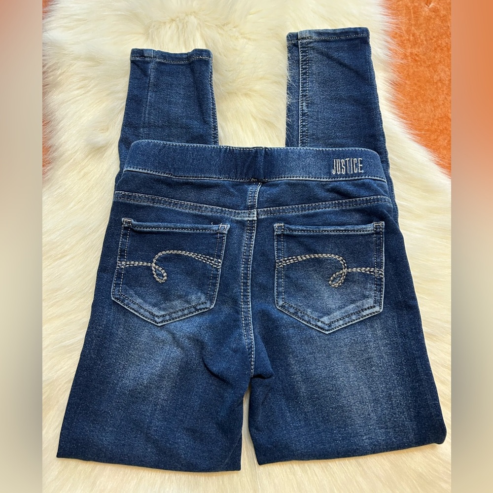 Justice ⚜️ Dark Wash Girls Skinny Jeans